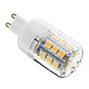 G9 3W 27x5050SMD 350LM 3000-3500K chaud ampoule LED lumiere blanche AC 110-130V