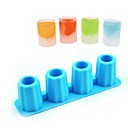 4 trous Icy Coupe Cube en silicone campouleur aleatoire