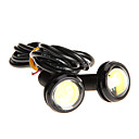 Paire 3W High Power LED ultra-mince Led Eagle Eye lumiere de queue feux de recul arriere de couleur blanche 2786