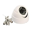 14 CMOS campouleur 420TVL HD 24 LED IR Camera de securite interieure