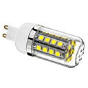 Dimmable 5W G9 36xSMD 5050 480LM 6000-6500K fraiche ampoule blanche LED AC 110-130V