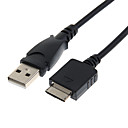 Origine WMC-NW20MU Cable USB pour Sony Mp3Mp4 Music Player Noir 1m