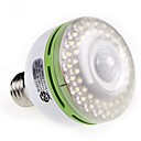 E27 3W 48 LED infrarouge detecteur de mouvement Active le blanche