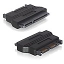 2.5 SATA 22 broches femelle de 1.8 EN Micro SATA 16 broches male 3.3V adaptateur convertisseur pour disque dur SSD