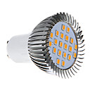 gu10 5w 20x2835smd 370-430lm 2500-3500k blanc chaud mene les lumieres de mae