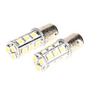 oule Blanc 5050 18 SMD LED frein le darret pour moto 2PCs