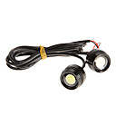 Rascal le LED DIY DRL Phare antibrouillard Sauvegarde Eagle Light yeux lumineux superbe pour la moto 2PCs