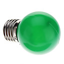 E27 0.5W 7 LED Green Light ampoule LED mondial  220V 