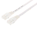 CAT 6 Flat Cable Network pour ordinateur  routeur Blanc 21 M