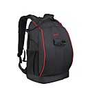 CADEN antivol Nylon impermeable Sac dos Sac de voyage pour Canon Nikon Sony DSLR - Noir