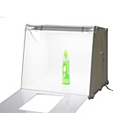 40  40 cm Carre Mini Photo Studio Box Box Light Kit Photographie Photo de cosmetiques montre telephone mobile avec jouets Toile de fond