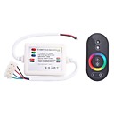 216W sans fil RF Toucher RBG bande LED Controller avec recepteur  DC 12 ~ 24V 