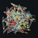 3mm LED Diode - rouge  jaune  vert 105 PCS