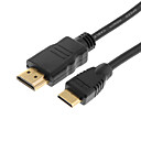 1.4V Mini HDMI vers HDMI pour tablette ou ordinateur portable la TVHD 1080P3D Noir 15 m