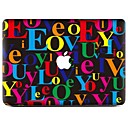 Couleur de la peau autocollant de decoration Lettres Set pour MacBook Air