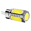 G4 7.5W 600LM COB 6000K fraiche ampoule LED lumiere blanche pour les les de voiture 12V DC