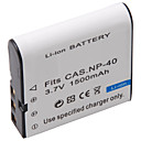 1500mah 3.7v appareil photo numerique de la batterie NP-40 pour Casio EX-Z30 Z40 Z50 et plus