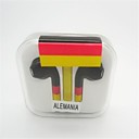 W-04 de haute qualite Alemania style drapeau national stereo In-Ear pour Telephones Mobiles  MP3  MP4