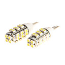 T10 28 SMD 3528 LED pour moto 2PCs