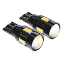 T10 5630 5 SMD BLANC CHAUD haute puissance LED Car Lights oule