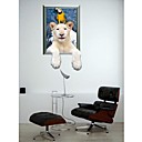3D Polar Bear Stickers muraux Stickers muraux