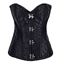 Rock Girl Boucle brocard noir Punk Lolita Corset