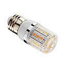 Dimmable E27 4W 400LM 30xSMD 5050 3000-3500K chaud ampoule LED lumiere blanche AC 220-240V