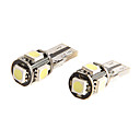 T10 5050 SIDE oule LED SMD 5 pour MOTO 2PCs