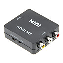 HD Video Converter AV vers HDMI Scaler 1080p