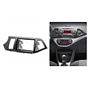 Kit dinstallation radio fascia Facia Garniture pour KIA Picanto TA TA Matin 2011 2012 2013 roue gauche