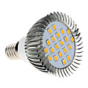 e14 5w 20x2835smd 370-430lm 2500-3500k blanc chaud mene les lumieres de mae