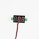 Ultra Petit Mesure Gamme 0V 99.9V LED rouge voltmetre