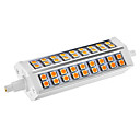 Dimmable R7S 11W 650LM 54x5050SMD 2800-3000K chaud ampoule LED lumiere blanche AC 110-130V