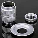 25mm F1.4 CCTV Lens  Macro Anneaux  C-M4  3 Adaptateur Bague pour Olympus  Panasonic Camera etc - Argent