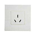 Prise murale Panneau Ultrathin Socket 3 trous commutateur