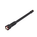 Baiston SMA-K de haute qualite de talkie-walkie de poche retractable Rod Antenna - Noir