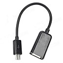 Micro USB male vers USB femelle Adaptateur cable YS-052