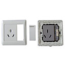 3-Pin Plug Socket Avec Rocker Switch  16A 