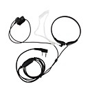 K05 3.5mm 2.5mm Air Conduit gorge Vibration Control anti-bruit rayonnement Casques pour Talkie - walkie