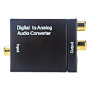 2RCA Femelle vers coaxial  Toslink femelle numerique-analogique Audio Converter