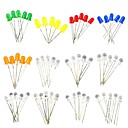 exLED 5mm LED Light Emitting Diode - Ensemble 60 PCS