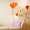 Formes d amour Ballon d autocollants de mur