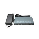 MHS  8Ports Switch PoE 10100Mbps IEEE 802.3af 154 Plug and Play caisse en metal 100 Mbps quatre ports PoE