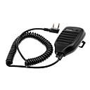 Microphone pour Talkie Walkie KMC-21 w  Clip - Noir 25 mm  jack 35 mm