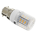 Dimmable B22 4W 250LM 24x5730SMD 2700-3500K chaud ampoule LED lumiere blanche de mae