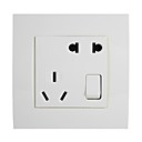 Accueil mur Face Plate Outlet Groupe Alimentation Socket