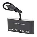 Adaptateur HDTV et lecteur de cartes OTG