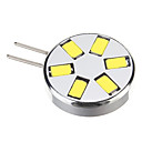 G4 1.5W 280LM 6000K 6x5730SMD fraiche ampoule blanche Spot LED 12V
