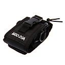 Weili 20A Pratique Linge universelle de caisse de poche pour talkie-walkie - Noir