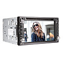 62 pouces 2 Din dans le tableau de bord voiture lecteur DVD avec GPS BT TV Bluetooth FM iPod ecran tactile